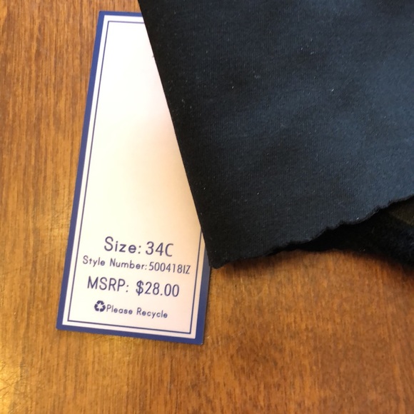 Izod black bra. Size 34C. NWT. - Picture 5 of 5